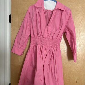 Zara Pink longsleeve dress, size 4 (small)